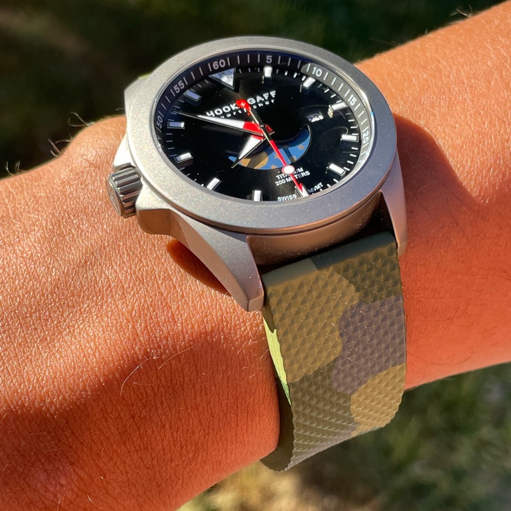 Hook & Gaff Sportfisher MoonPhase Watch